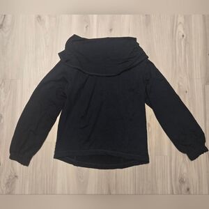 Anthropologie Daily Practice Cowl Neck Pullover Sweatshirt XS